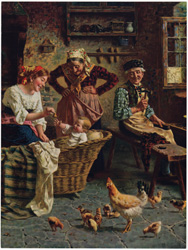 peasant cobbler chickens